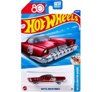 Hot Wheels Mattel Dream Mobile, 80° Anniversario Collector's Edition, Modellino auto pressofuso, rosso