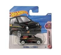 Hot Wheels - '85 Honda City Turbo II - JJJ66 - Compact Kings 4/10 - Short Card - Nero - Modello licenza ufficiale - City-Flitzer - Mattel 2026 (105/250) - 1:64