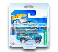 Hot Wheels - '87 Dodge D100 - HW Reverse Rake 1/5 - HTB89 - Short Card - Hella - BFGoodrich - RAM - Mattel 2024