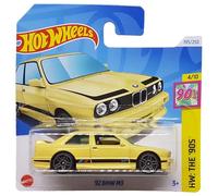 Hot Wheels - '92 BMW M3 - HW: The '90s 4/10 - HTB06 - Short Card - giallo - Mattel 2024 - 1:64