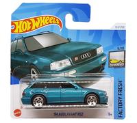 Hot Wheels - '94 Audi Avant RS2 - Factory Fresh 9/10 - HTD49 - Short Card - Metalflake Teal - Mattel 2024 - 1:64