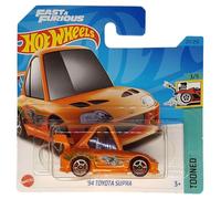 Hot Wheels - ´94 Toyota Supra - Tooned 3/5 - HKG62 - Short Card - Fast & Furious - Mattel 2023