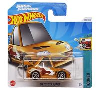 Hot Wheels - ´94 Toyota Supra - Tooned 4/5 - HTF27 - Short Card - Fast & Furious - arancione - Mattel 2024 - 1:64