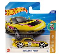 Hot Wheels - ´95 Mazda RX-7 Drift - HW: ´70s vs. ´90s 9/10 - HYY95 - Short Card - giallo - Mattel 2025 - 1:64