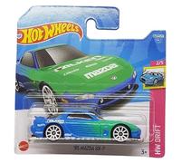 Hot Wheels - ´95 Mazda RX-7 - HW Drift 2/5 - HCV86 - Short Card - Falken Design - GReddy - Eibach - Rays - Formula Drift - Mattel 2022