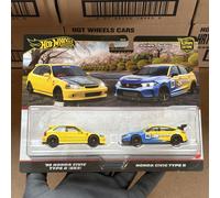Hot Wheels Premium Car Culture, Set da 2 veicoli da collezione in scala 1:64, pneumatici Real Riders, telaio in Metallo e dettagli autentici, giocattolo per bambini, 3+ anni, JBL00