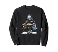Hot Wheels Albero di Natale Felpa
