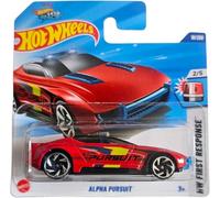 Hot Wheels - Alpha Persuit - HW First Response 2/5 - HYX49 - Short Card - Netflix Let's Race - rosso - Mattel 2025-1:64
