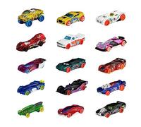 Hot Wheels - Assortimento da 15 macchinine, 3 set a tema con 5 veicoli in scala 1:64, giocattolo per bambini, 3+ anni, HNM04