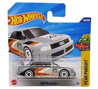 Hot Wheels Audi 90 Quattro JBB20 Peak Pursuit 2/10 Short Card Argento Metallizzato Audi Licenza Mattel 2025 1:64