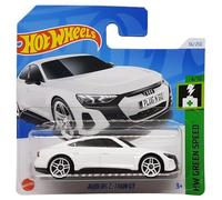 Hot Wheels - Audi RS E-Tron GT - HW Green Speed 4/10 - HTB81 - Short Card - Bianco - Mattel 2024