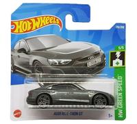 Hot Wheels - Audi RS E-Tron GT - HW Green Speed 5/5 - HCR99 - Short Card - grigio scuro metallizzato - Mattel 2022