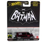 Hot Wheels Batman 1985 Chevy Astra Van Batmobile modello auto pressofusa - Scala 1:64 - Lunghezza 7 cm Pop Culture HVJ48