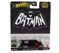 BATMAN CHEVY ASTRO BATVAN Die Cast Modellino Scala 1:64 6cm Hot Wheels HVJ48