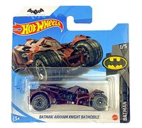 Hot Wheels Batman Arkham Knight Batmobile (rosso scuro) 1/5 Batman 2021 - 8/250 (carta corta) GRX86