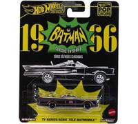 Hot Wheels BATMAN Modello Auto CLASSIC TV SERIE BATMOBILE - Die Cast Scala 1:64 - lunghezza 8cm - JBL83 - Serie Pop Culture