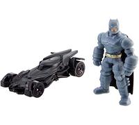 Hot Wheels Batman v Superman : Dawn of Justiciers Blindé batman Mini Figurines & Batmobile