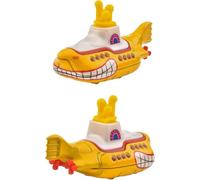 Hot Wheels BEATLES YELLOW SUBMARINE Die Cast Modellino sottomarino giallo dal film - Scala 1:64 - lunghezza 7cm POP CULTURE JBL74