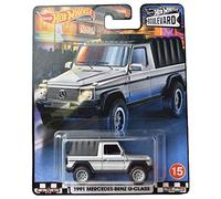 Hot Wheels Boulevard 1991 Mercedes Benz argento/nero