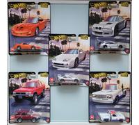 Hot Wheels Boulevard Set di 5 BMW M3 GTR Nissan 300ZX Firebird 4Runner Dodge JP