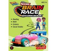 Hot Wheels Brain Race Preschool Workbook (Tascabile) Hot Wheels™ Brain Race
