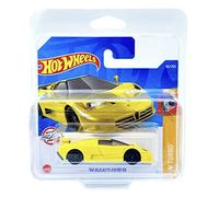 Hot Wheels Bugatti EB110 SS (giallo) 5/10 HW Turbo 2022 - 65/250 (carta corta)*** Arriva in una custodia protettiva per collezionisti di auto KLAS *** HCT67