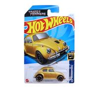 Hot Wheels - Bumblebee - HW Screen Time 9/10 - HTF09 - Scheda corta - Volkswagen - Transformers - VW Beetle Gold - Mattel 2024 - 1:64