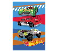 Hot Wheels Pile Coperta Morbido Velluto Feel Bambini Grande Auto da Corsa Burn