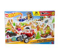 Hot Wheels Calendario dell Avvento 2025 24 finestrelle numerate con sorprese a