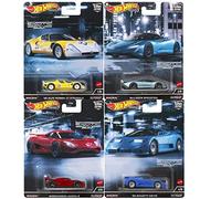 Hot Wheels Car Culture 2022 Exotic Envy - Set di 4 veicoli pressofusi da FPY86-957M Release