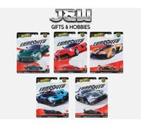 Hot Wheels Car Culture 2025 L Set Di 5 Auto Euro Speed FPY86-961 L 1/64