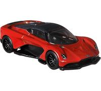 BOX ROTTO Auto ASTON MARTIN VALHALLA CONCEPT Rossa 1:64 Hot Wheels GRJ75