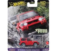 CAR CULTURE Modellino auto MITSUBISHI PAJERO EVOLUTION 1:64 7cm Hot Wheels HRV89
