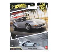 Hot Wheels Premium Car Culture - Porsche 993 GT2, modellino da collezione in scala 1:64 con telaio in metallo e pneumatici Real Riders, decorazioni premium e dettagli realistici, 3+ anni, JKF16