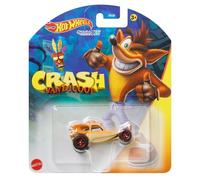 Hot Wheels Character Car New "Crash Bandicoot" 1:64