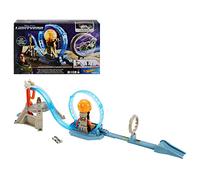 Hot Wheels Character Cars Buzz Lightyear Hyper Loop Challenge Playset, Giocattolo per Bambini 3+ Anni, HGP90