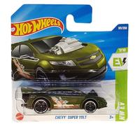Hot Wheels - Chevy Super Volt - HW EV 7/10 - HYY99 - Short Card - Verde scuro - Mattel 2025-1:64