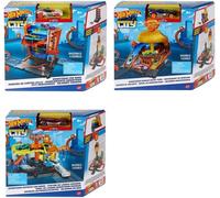 Hot Wheels City 2022 Downtown Playset Assortiti Collezionabili per Bambini 4+