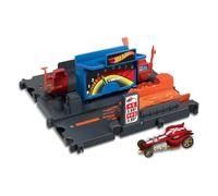 Hot Wheels City - Contenitore per benzina con 1 veicolo per bambini dai 4 anni in su