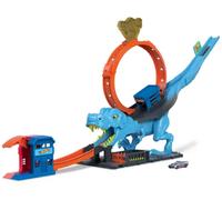 Hot Wheels City - Playset Acrobatico T-Rex Chomp Down - 1 pz.