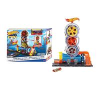Mattel Hot Wheels HPD02 City Super Pneumatici Negozio Set Giochi Track Nuovo Ovp