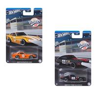 Hot Wheels Club da corsa vintage 2024 - Confezione da 2 (HRT81-956B) | Ford Maverick personalizzato e Custom Datsun 240Z | Auto da collezione pressofuse in scala 1:64 - Età 3+