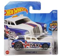 Hot Wheels - Cockney Cab II - HW Metro 10/10 - HCX10 - Short Card - British Taxi - Bandiera UK - Mattel 2022