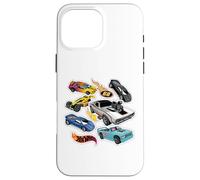 Hot Wheels - Collage di adesivi per auto con logo Custodia per iPhone 16 Pro Max
