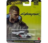 1:64 Hot Wheels Premium Porsche 911 (930) Turbo Cyberpunk Reale Riders