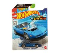 Hot Wheels Color Shifter 1980 Chevy Corvette Transformers per bambini dai 3 anni in su (blu)
