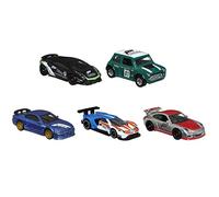 Hot Wheels - Confezione 5 veicoli del videogioco Forza Horizon, in scala 1:64 con dettagli autentici e decorazioni realistiche, Giocattolo e regalo per bambini e collezionisti 3+ Anni, HFF49