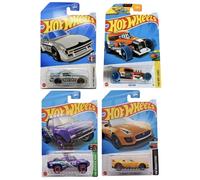 Hot Wheels Confezione da 4 Mazda RX-7, Jaguar F-Type Project 7, Mod Rod & '87 Dodge D100, Store Exclusive