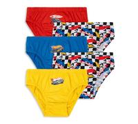 Hot Wheels Confezione da 5 slip per ragazzi da 2 a 7 anni, multicolore, 3-4 Years
