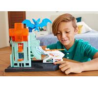 Hot Wheels Creature Mostruose Playset Pipistrello, Giocattolo per Bambini 3+ Anni, GJK90